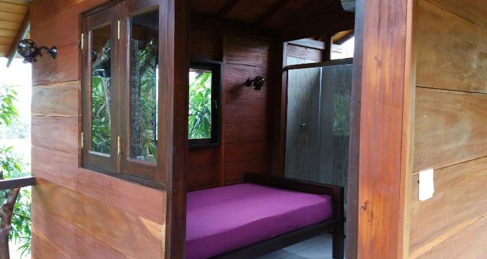 Das Schlafzimmer im Treehouse